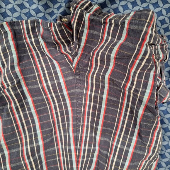 old navy overalls striped 6 to 12 months - Picture 6 of 8